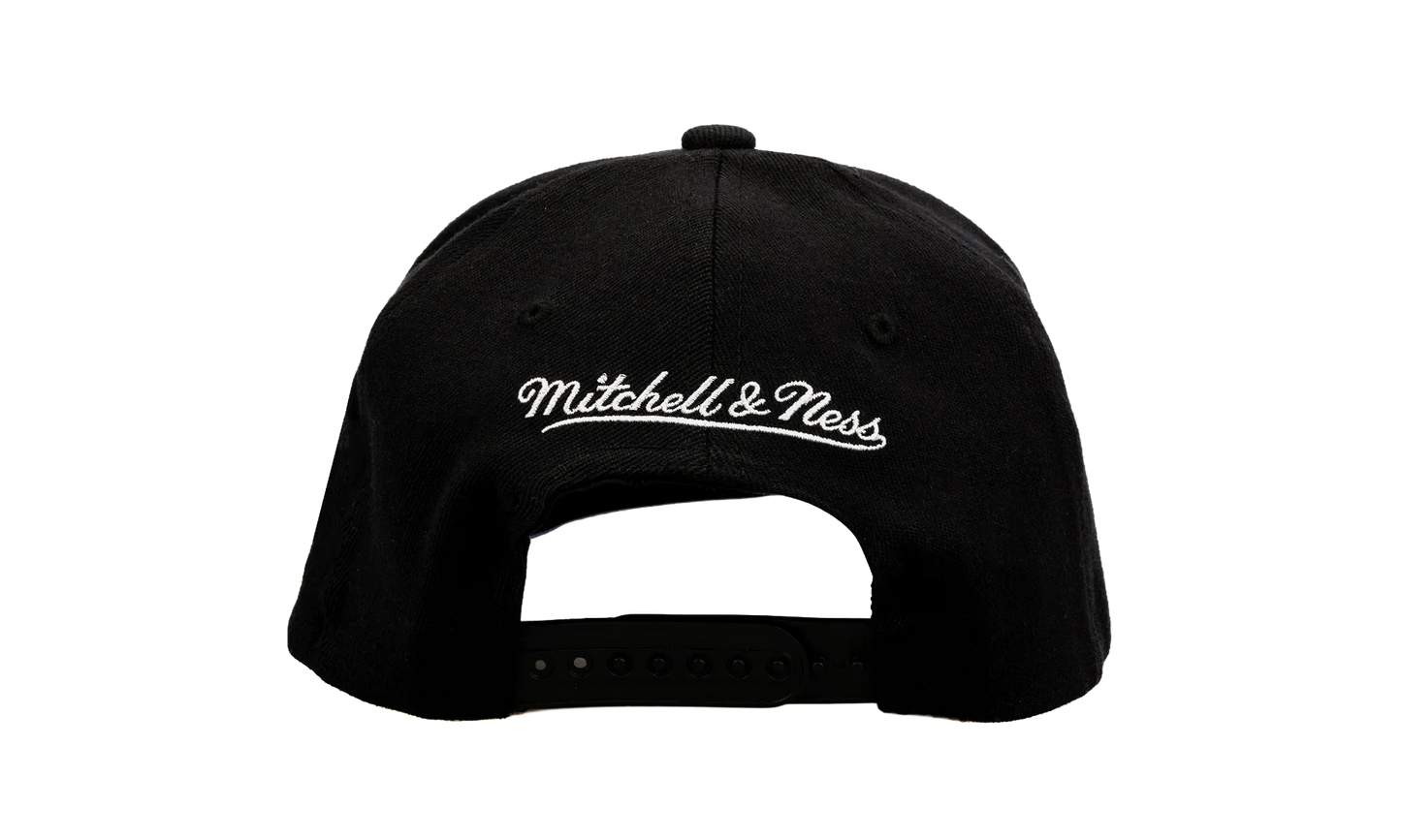 NBA Team Script 2.0 Stretch Snapback Cap "Golden State Warriors - Black" HHSS3281 GSWYYPPPBLCK