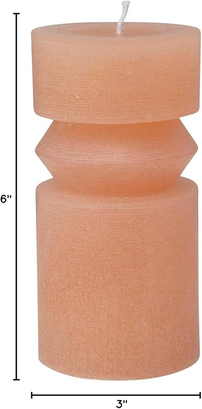 Amazoncom Unscented Totem Pillar Candle