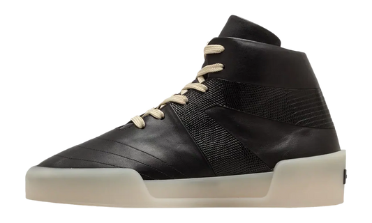 Basketball Flat Leather Sneaker "Black" FG25FW82 8025FLT 009