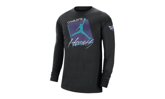 NBA Charlotte Hornets Courtside Statement Edition Max 90 T-Shirt "Black" DZ5555 010
