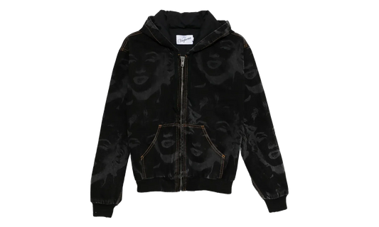 Marilyn Denim Workwear Jacket "Black" VAQ10J006