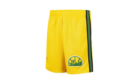 NBA Reload Swingman Shorts "1994 Seattle SuperSonics - Yellow" SMSHCP19286 SSUYELL94