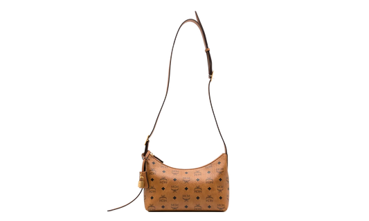Small Aren Hobo in Visetos "Cognac" MWHESTA01CO001