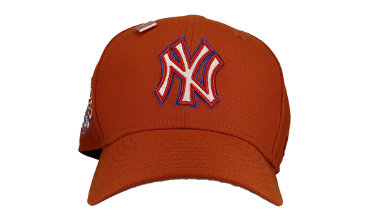 59FIFTY New York Yankees 2008 World Series Fitted Hat "Burnt Orange / Metallic" 123451299941