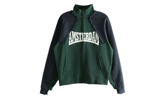 Patched Zip-Up "Emerald Green/Navy" UH76ZU760EN EMER