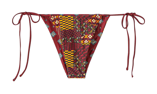 Tova Geo Floral Tie Bottom "Multi" KITH52