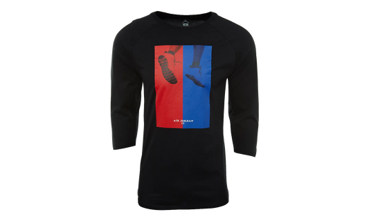 Jordan Retro 10 3/4 Raglan Shirt "Black" AA1879 010