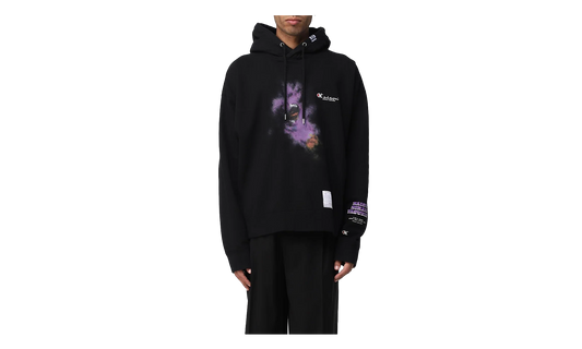 Face Logo Hooded Sweatshirt "Champion - Black" A10HD722 BLACK