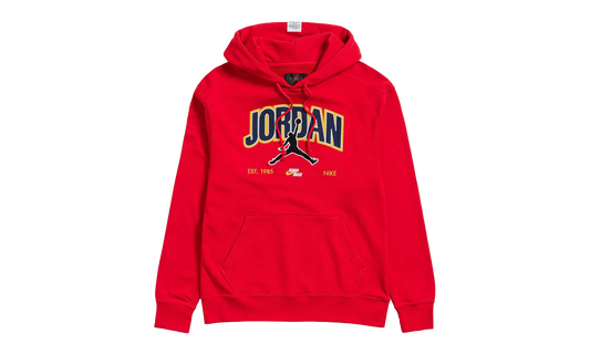 Jordan Jumpman Fleece Pullover Hoodie "University Red" DA7184 687