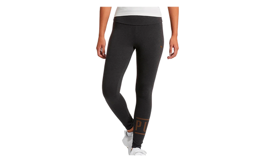 Athletic Logo Leggings WMNS "Dark Grey Heather / Bronze Metal" 854820 09