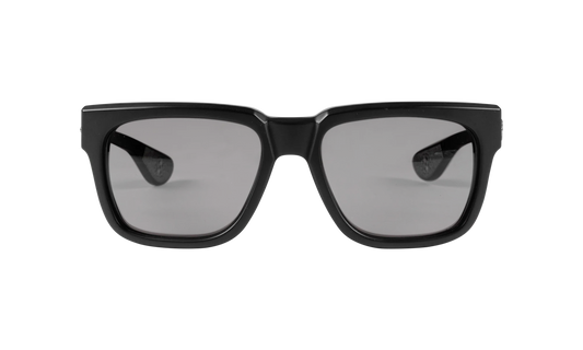 Box officer Sunglasses with Silver Dagger "Dark Grey" CHRM0944