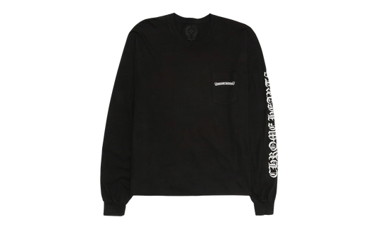 Scroll Logo Long Sleeve T-Shirt "Black / White" CHRM1127