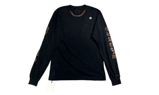 Sanskrit Long Sleeve Top "Black" CHRM0749
