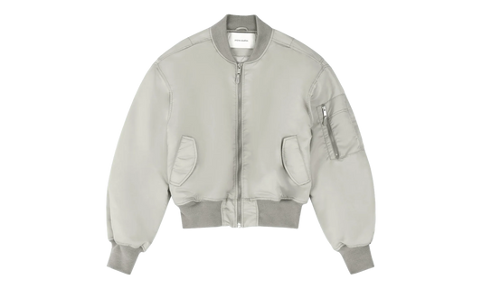 Cropped Broad Bomber Jacket "Grey" ESU S25 1007 GR