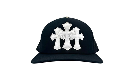 Cemetary Cross CH Trucker Hat "Black/White" CHRM0633