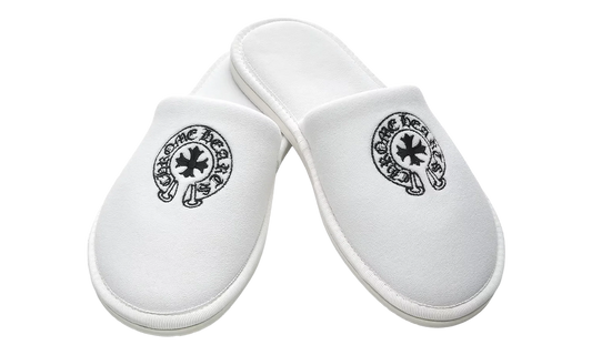 CH Hotel Slippers "White / Black" CHRM0917