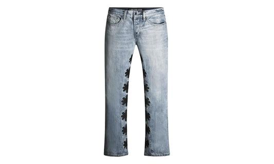 Drkshdws Light Wash Denim Pants "Black" 10032646