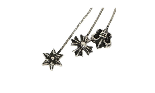 JoJo 3 Drop Earring "Single Earring - Silver" CHRM0668