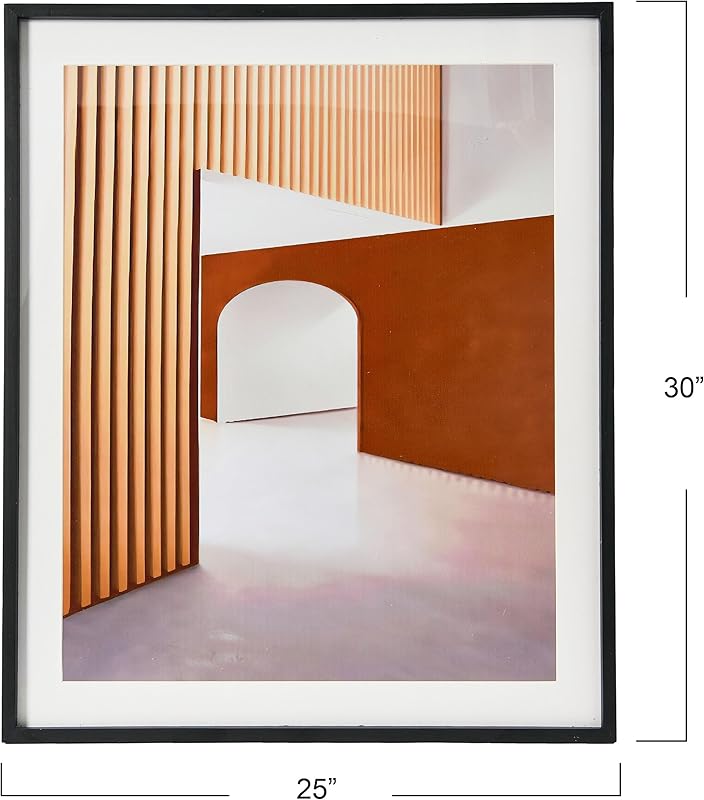 Wood Framed Architecture Photograph