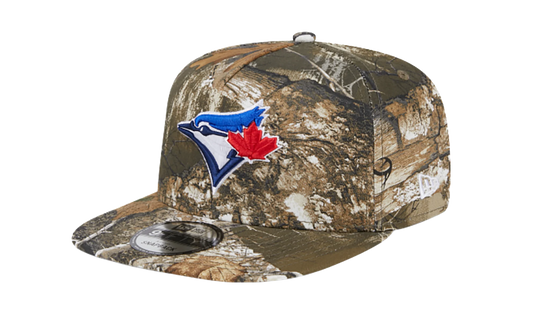 9FIFTY Toronto Blue Jays A Frame Snapback Hat "Real Tree" NE406