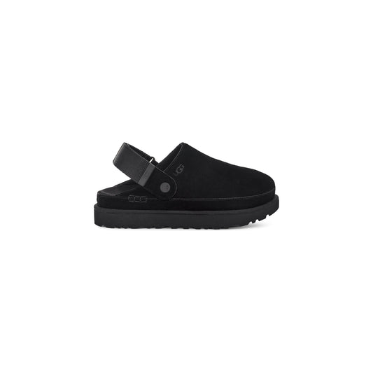 Women's Goldenstar Clog Platform in Black