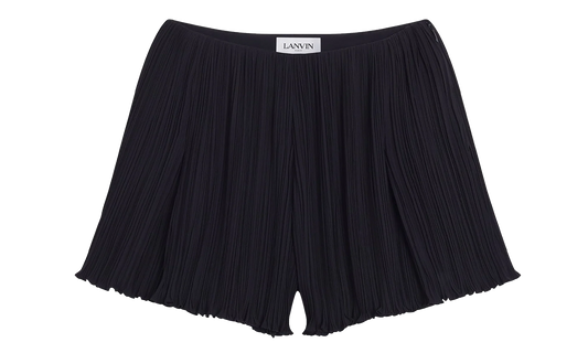 PLEATED SHORTS "Black" RW TR0007 5904 P24 10
