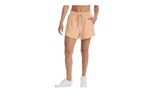 C-Life Reverse Weave Shorts WMNS "Certain Peach" ML906 549314 9QI