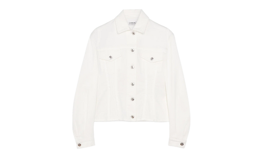 FITTED DENIM JACKET "OPTIC WHITE" RW JA0135 D011 A23 01