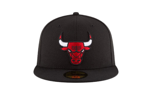 59Fifty NBA Chicago Bulls Alternate Fitted Hat "Black" 70343294