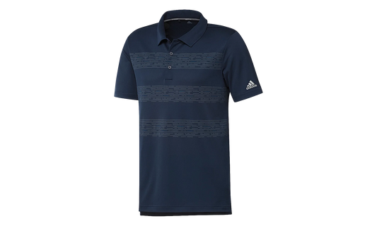 3-STRIPE PRINT GOLF POLO "Collegiate Navy" DZ8533