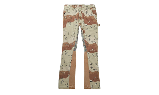 Chocolate Chip LA Flare Camouflage Trousers "Brown" LA 5365 FCHCH