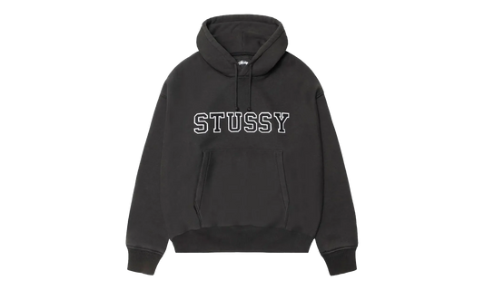 Applique Hoodie "Black" STUS427