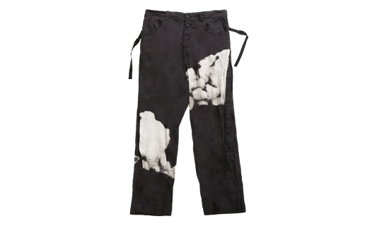 Printed Linen Trouser "Black Base" UC1E4501 1 BLAC