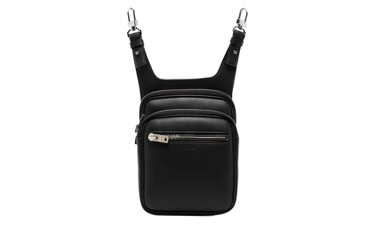 Calf Hip Pouch "Black / Silver" W0A32326CA BLS
