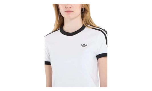 Originals 3-Stripes Slim Tee WMNS "White / Black" KD3683