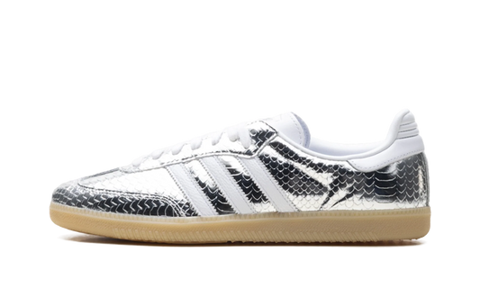 Adidas Samba OG WMNS "Patent Snakeskin Silver Metallic" IH9016