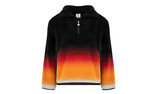 Gradient Fleece Quarter Zip Sweatshirt "Gradient - Black" M AW25 JK 376 01 EX SKI GRAD