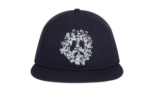 Peace Wreath Snapback Hat "Navy" DT572