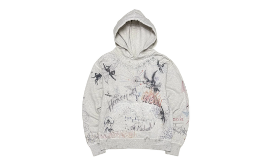 Graffiti Hoodie "Light Grey" SM A21 0000 056