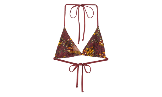 Talia Ii Geo Floral Tie Top "Multi" KITH50