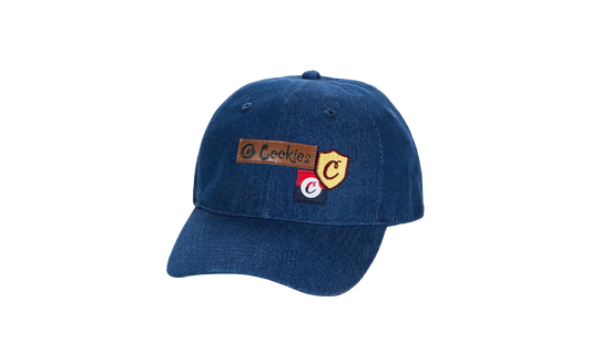 Backcountry Denim Patchwork Dad Hat "Blue" 1546X4314 BLD