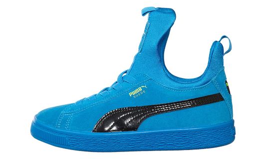 Suede Fierce Patent Block TD "Blue" 367357 02