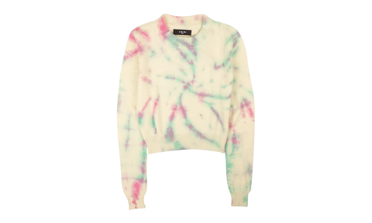 Tie Dye Cashmere Crewneck "Multicolored" WKL006 900