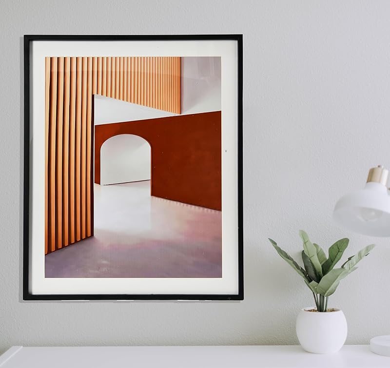 Wood Framed Architecture Photograph