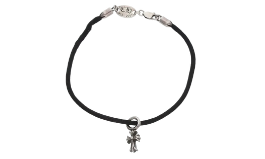 KZ Casette CH Cross Silk Bracelet "Black" CHRM0778
