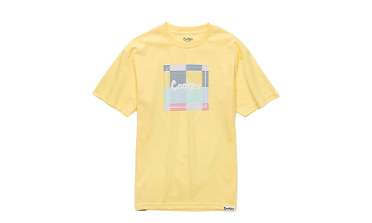 South Hampton Seersucker Patchwork Logo Tee Shirt "Yellow" 1542T3860 BAN