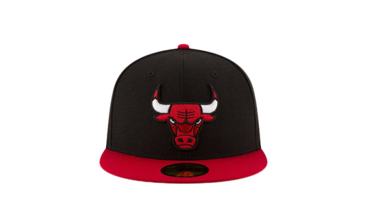 59Fifty NBA Chicago Bulls Alt 2-Tone Fitted Hat "Black" 70343698