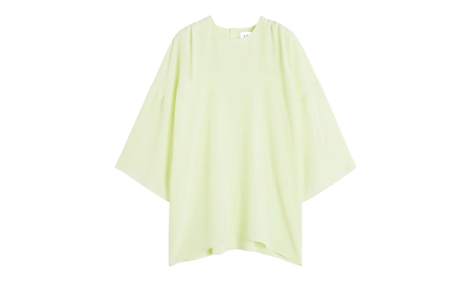 SILK ROUND NECK BLOUSE "CITRON" RW TO0004 4868 P23 87