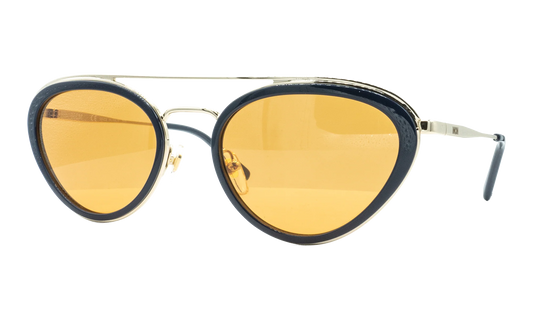 Oval Sunglasses "Navy/Gold" MCM134S-416
