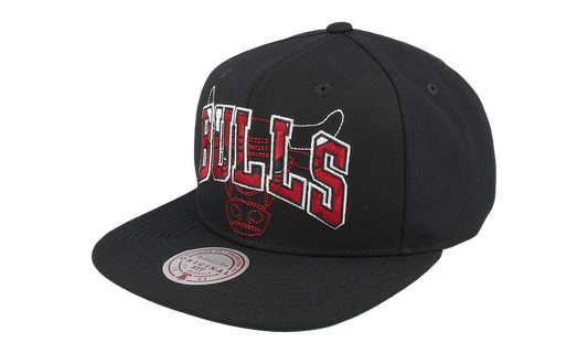 NBA Double Up Snapback Cap "Chicago Bulls - Black" HS9643 CBUBLCK